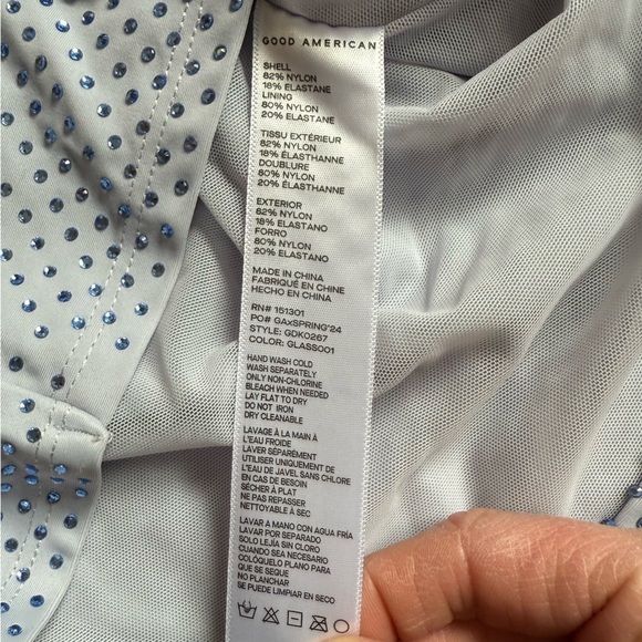 Good American crystal embellished tank mini dress - Picture 7 of 7